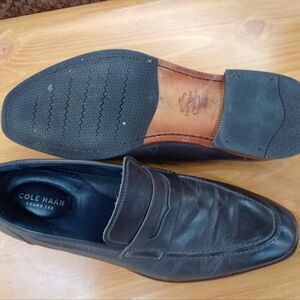 COLE-HAAN Grand 360 Men's Brown Leather Silpon Loafer Size 11.5M (106)